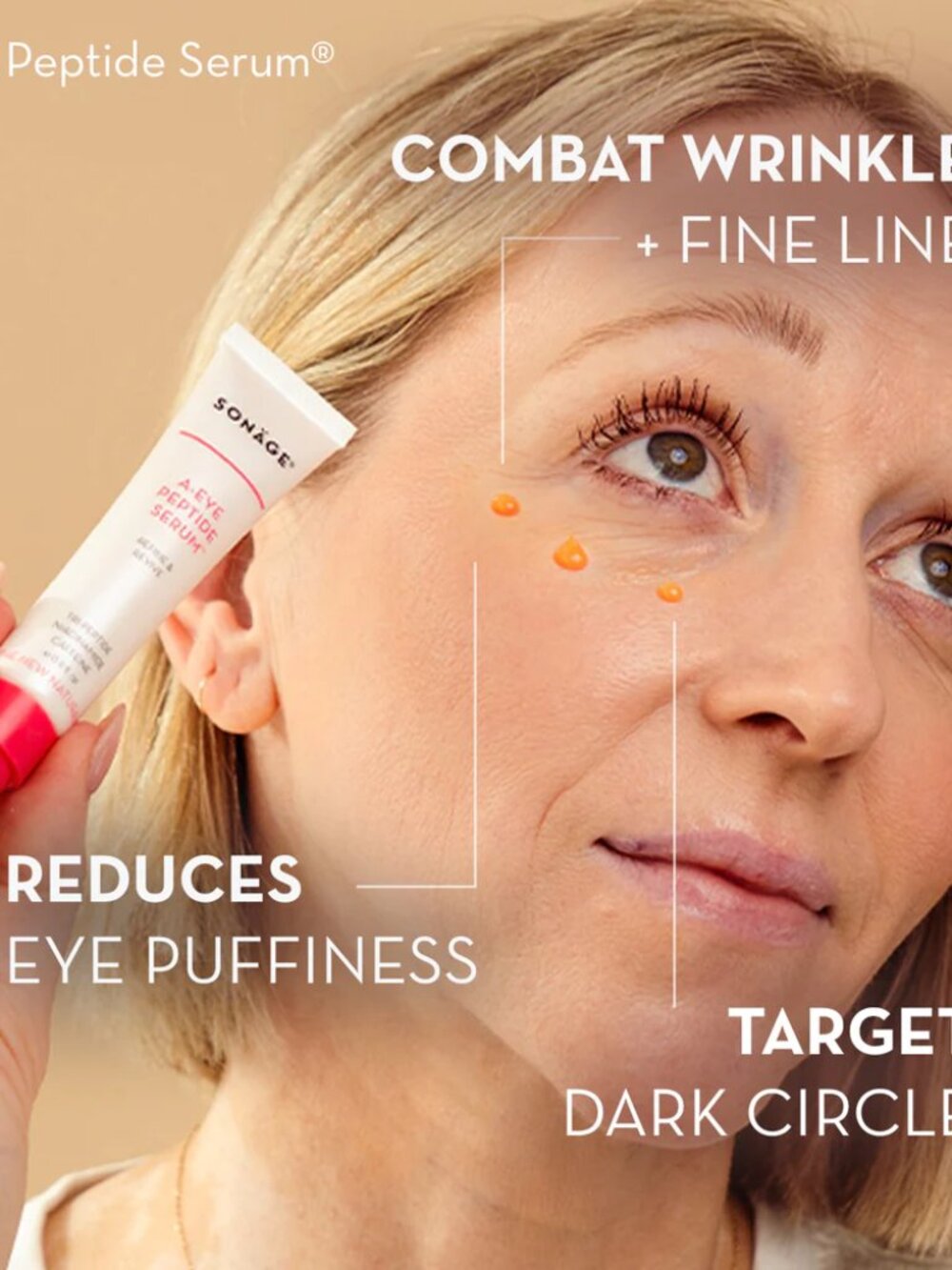 NEW Sonage A-Eye Peptide Serum | 15ml - Picture 2 of 2